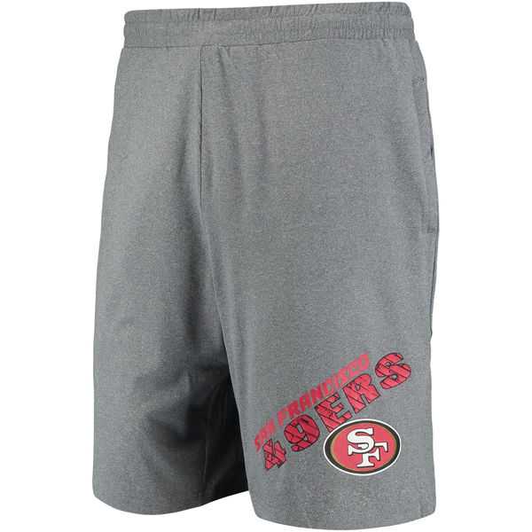 Men's San Francisco 49ers Concepts Sport Tactic Lounge Shorts Heathered Gray,We sell and wholesale Men's San Francisco 49ers Concepts Sport Tactic Lounge Shorts Heathered Gray on line form chian!